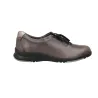 Suave 3204 Comfort Lace-Up Shoes Air Function Leather Women's Black Dirt