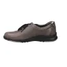 Suave 3204 Chaussures Confort à Lacets Cuir Air Function Femme Noir Dirt