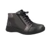 Suave 3304 Stivaletti Casual Zip Lacci Pelle Air Function Donna Cinder