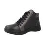 Suave 3304 Casual Ankle Boots Zip Laces Leather Air Function Women's Cinder