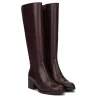 Wonders G-6262 Botas Altas Piel Elástico Tacón Medio Mujer Negro Testa