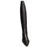 Barminton 17090 Bottes Hautes Cuir Noir Talon Fin Bout Pointu Femme