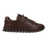 Carmela 164218 Damen Freizeitschuhe Leder Schnürung Dicke Sohle Braun