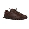 Carmela 164218 Scarpe Casual Pelle con Lacci Suola Alta Donna Marrone