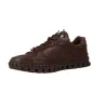 Carmela 164218 Damen Freizeitschuhe Leder Schnürung Dicke Sohle Braun