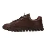 Carmela 164218 Damen Freizeitschuhe Leder Schnürung Dicke Sohle Braun