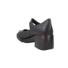 Pepe Menargues 21200 Merceditas Piel Tacón Ancho Velcro Mujer Negro