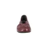 Yokono Renoir Ballerines Cuir Plates à Noeud Femme Bordeaux Chocolat