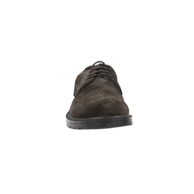 IGI&CO 21080 Herren Derby Schuhe Gore-Tex Veloursleder Brogue Schnürung Braun