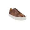 Martinelli Hastings Brown Leather Slip-On Casual Sneakers White Sole Men's