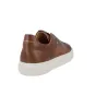 Martinelli Hastings Brown Leather Slip-On Casual Sneakers White Sole Men's