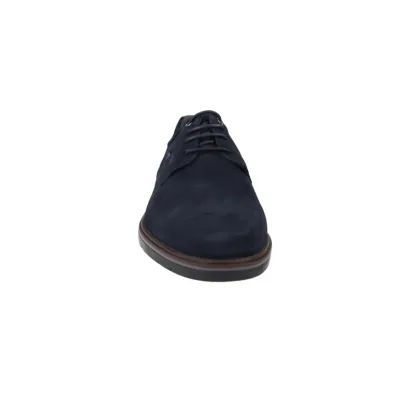 Martinelli Watford Herren Derby Veloursleder Schnürung Gummisohle Marineblau