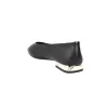 Martinelli Vescia Ballerine Pelle Punta Affusolata Tacco Metallizzato Donna Nero