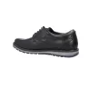Pikolinos Berna Herren Casual Derby Schuhe Leder Schnürung Gummisohle Schwarz