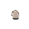 Macarena Rania30 Mary Janes Plates Femme Daim Boucle Noix et Pin