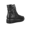 IGI&CO 21494 Women's Gore-Tex Ankle Boots Black Leather Side Zip Lug Sole