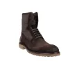 Luis Gonzalo 7581H4 Herren Schnürstiefel Veloursleder Pelzfutter Dunkelbraun