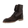 Luis Gonzalo 7581H4 Botas Cordones Hombre Ante Piel Forro Pelo Marrón