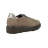 IGI&CO 21493 Baskets Gore-Tex Femme Daim Taupe Lacets Zip Latéral Plateforme