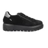 IGI&CO 21493 Zapatillas Gore-Tex Mujer Ante Negro Cordones Cremallera Plataforma