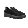 IGI&CO 21493 Sneakers Gore-Tex Donna Camoscio Nero Lacci Zip Laterale Platform