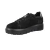 IGI&CO 21493 Zapatillas Gore-Tex Mujer Ante Negro Cordones Cremallera Plataforma