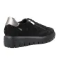 IGI&CO 21493 Damen Sneaker Gore-Tex Veloursleder Schwarz Schnürung Plateausohle