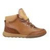 Pikolinos Viana Stivaletti Casual Pelle Donna Lacci Zip Laterale Brandy e Mogano