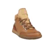 Pikolinos Viana Botines Casual Piel Mujer Cordones Cremallera Brandy y Caoba
