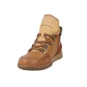 Pikolinos Viana Botines Casual Piel Mujer Cordones Cremallera Brandy y Caoba
