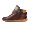 Pikolinos Viana Women's Casual Leather Ankle Boots Lace-Up Zip Brandy Mahogany