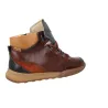 Pikolinos Viana Damen Stiefeletten Leder Schnürung Reißverschluss Brandy