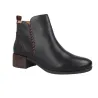 Pikolinos Málaga W6W-8950 Women's Leather Ankle Boots Low Heel Side Zip