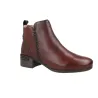 Pikolinos Málaga W6W-8950 Bottines Cuir Femme Talon Bas Zip Latéral