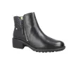 Pikolinos Medina Stivaletti Pelle Donna Tacco Basso Zip Laterale