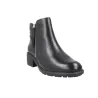 Pikolinos Medina Women's Leather Ankle Boots Low Heel Side Zip Lug Sole