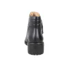 Pikolinos Medina Women's Leather Ankle Boots Low Heel Side Zip Lug Sole