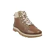 Pikolinos Vigo Damen Casual Stiefeletten Leder Schnürung Profilsohle Taupe