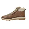 Pikolinos Vigo Damen Casual Stiefeletten Leder Schnürung Profilsohle Taupe