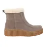 Ilse Jacobsen Calira01 Stivaletti Camoscio Donna Fodera Pelliccia Platform