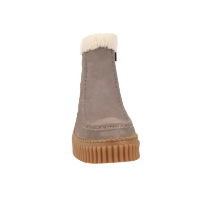 Ilse Jacobsen Calira01 Women's Suede Ankle Boots Fur-Lined Platform