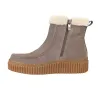 Ilse Jacobsen Calira01 Stivaletti Camoscio Donna Fodera Pelliccia Platform