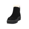 Ilse Jacobsen Calira01 Bottines Daim Femme Doublure Fourrure Plateforme