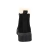 Ilse Jacobsen Calira01 Damen Stiefeletten Veloursleder Fellfutter Plateau