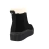 Ilse Jacobsen Calira01 Stivaletti Camoscio Donna Fodera Pelliccia Platform
