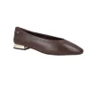 Martinelli Vescia Ballerine Pelle Donna Punta Affusolata Tacco Dorato