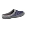 Alberola HC3P Herren Hausschuhe Offen Gesteppt Filz Grau Khaki und Marine
