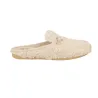 Alberola H29176 Zapatillas de Casa Mujer Abiertas Efecto Borrego Hebilla Dorada