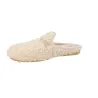 Alberola H29176 Pantofole Donna Aperte Effetto Montone Fibbia Dorata