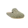 Alberola H29176 Pantofole Donna Aperte Effetto Montone Fibbia Dorata
